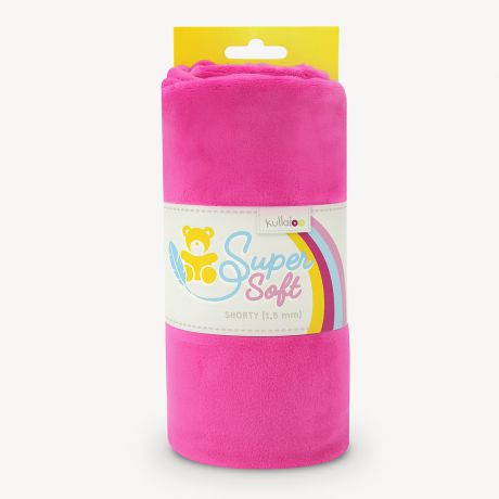Tissu Minky pour Doudous et Peluches - Kullaloo - Fushia