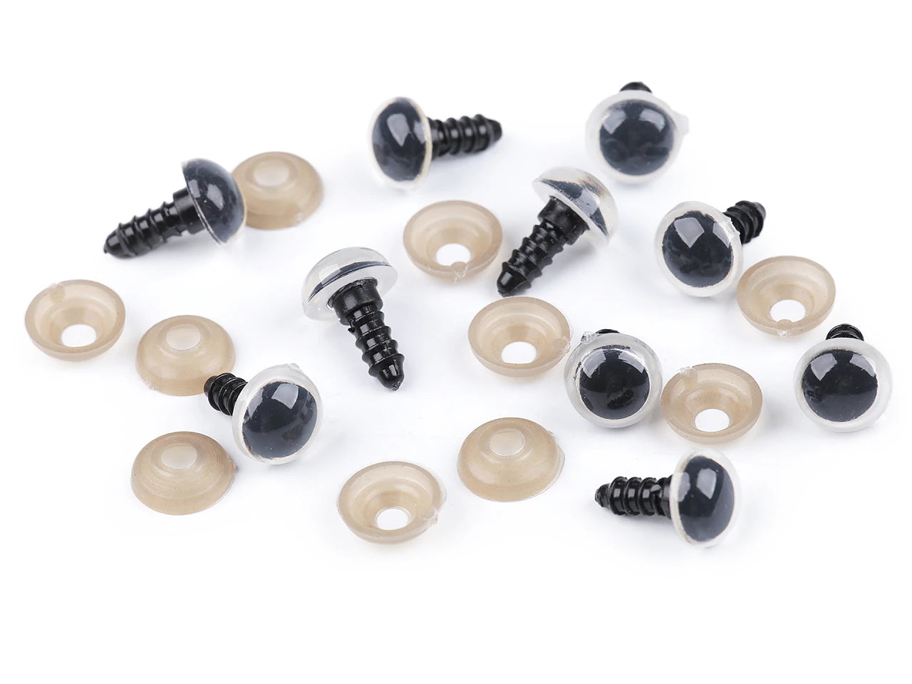 Yeux Sécurité Peluches et Doudous 10 à 45 mm