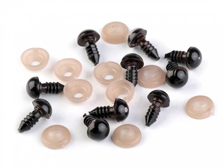 Yeux Sécurité Peluches et Doudous 10 à 45 mm