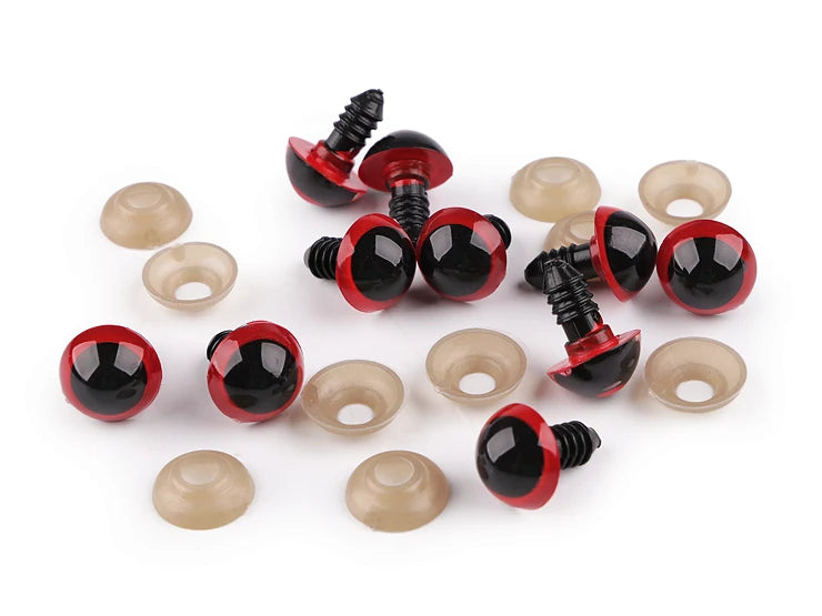Yeux Sécurité Peluches et Doudous 10 à 45 mm