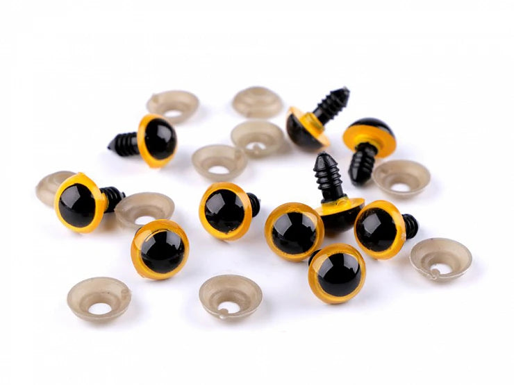 Yeux Sécurité Peluches et Doudous 10 à 45 mm