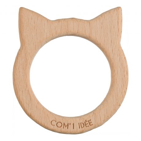 Accessoire pour doudou dentition bébé hêtre