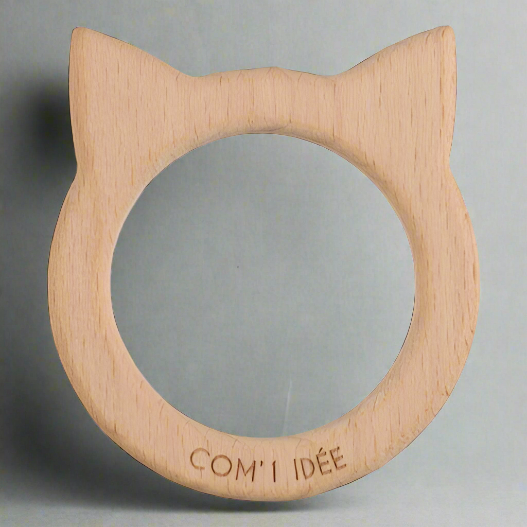 Anneau tete de chat dentition hetre