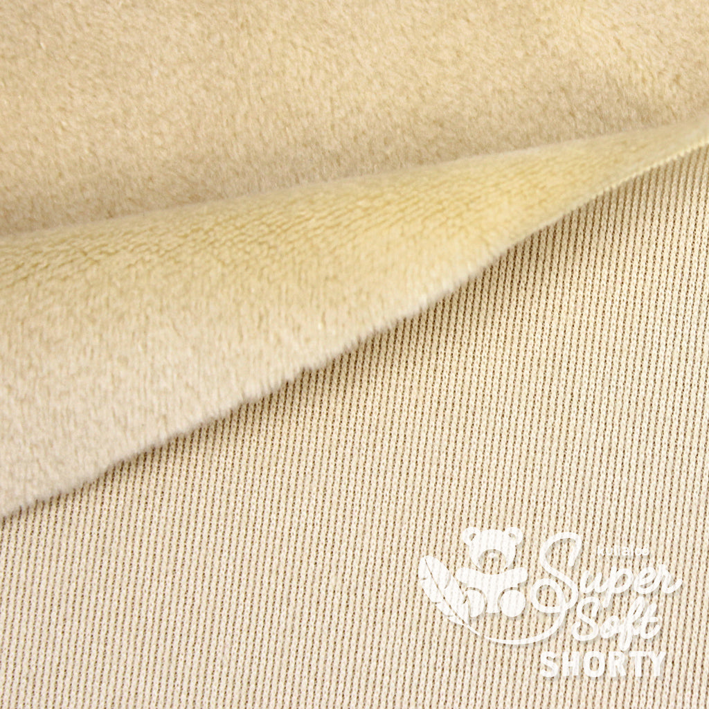 Beige tissu peluche fourrure jouet creation