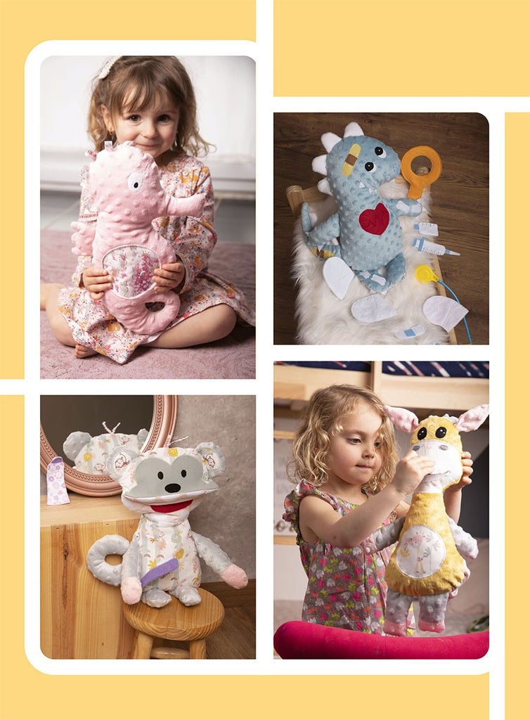 Livre de couture pour réaliser des Peluches éducatives