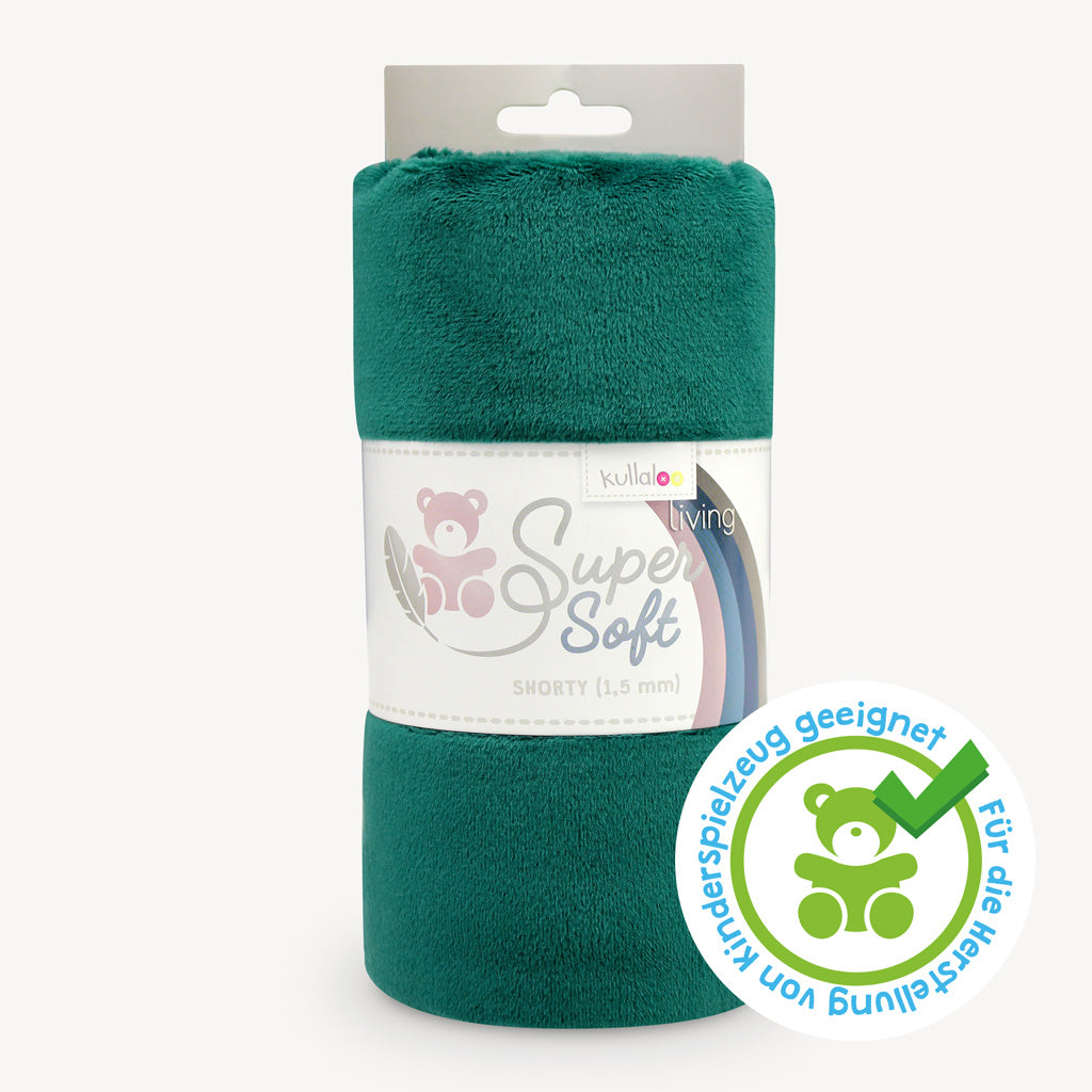 Minky vert sapin Peluche ours Kullaloo