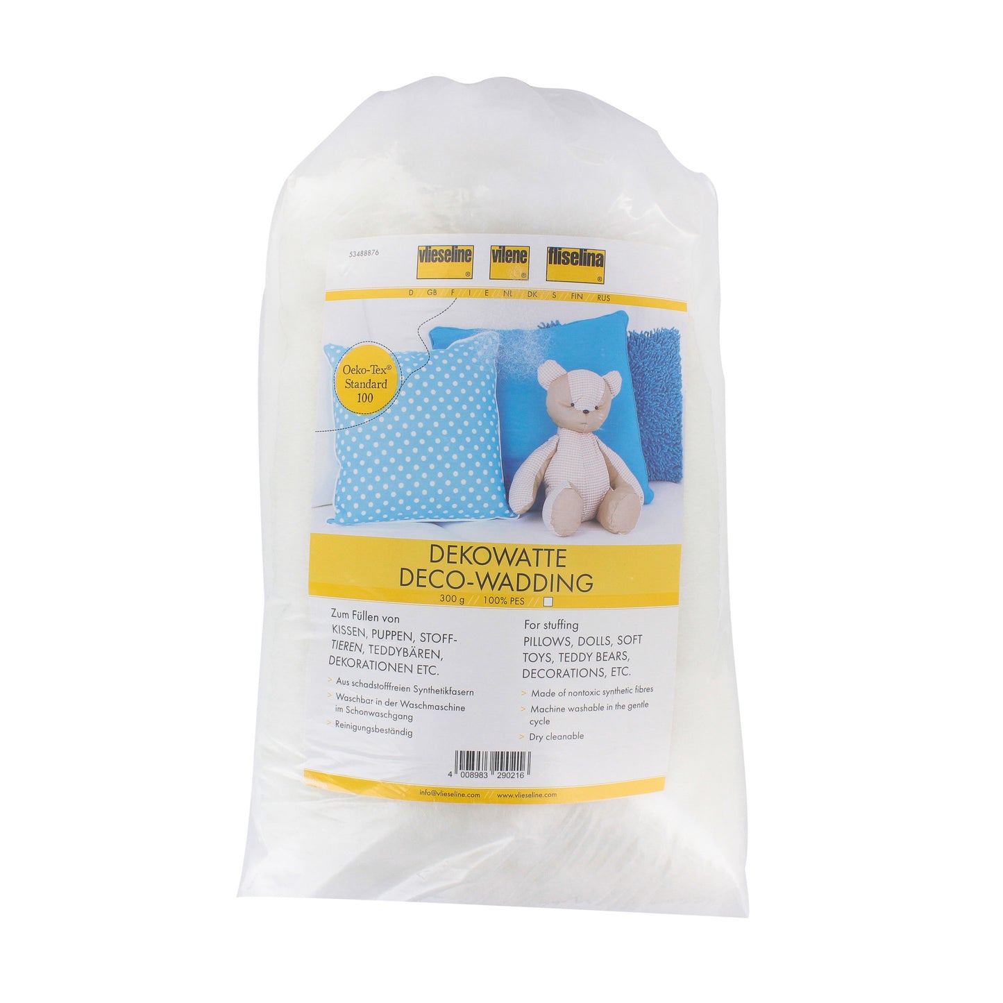 Rembourage volume doudou peluche poupée ouate mousse