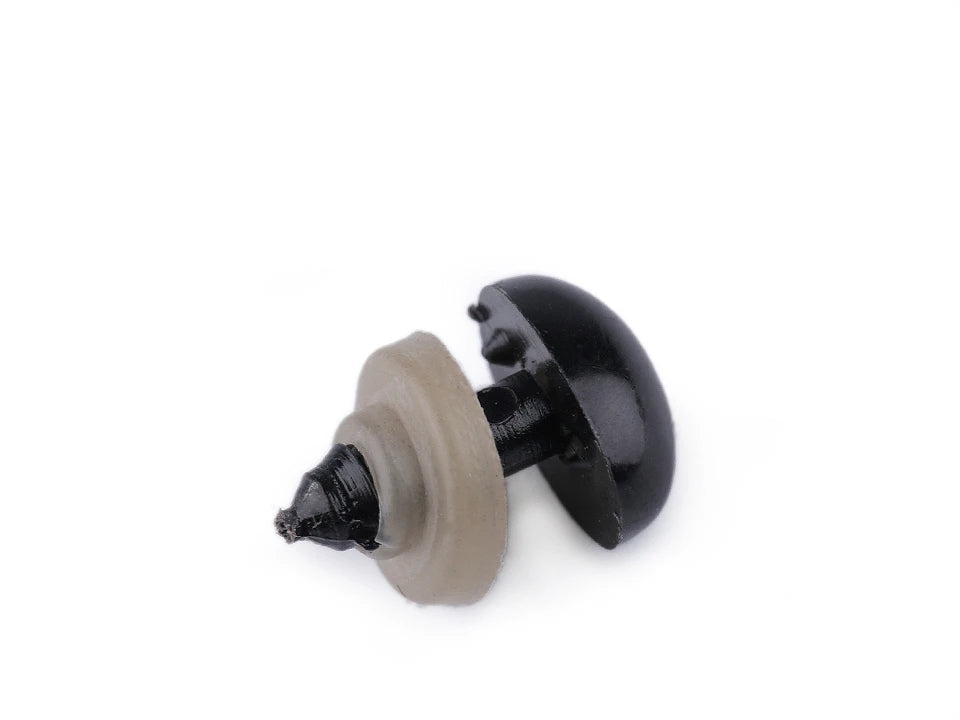 Nez noir lisse 13x16mm securite