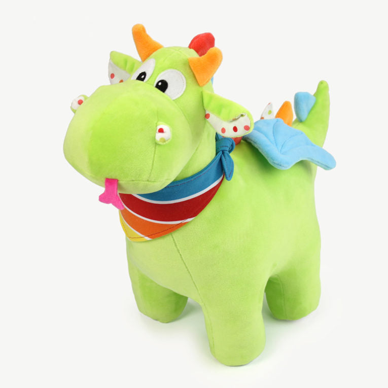 Peluche Dragon Kullaloo Minky vert