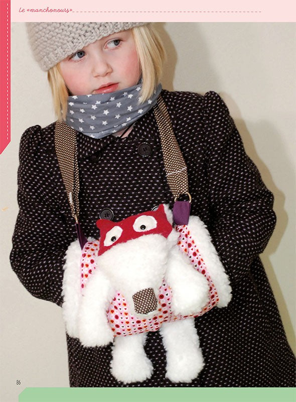Sac peluche mignon à coudre