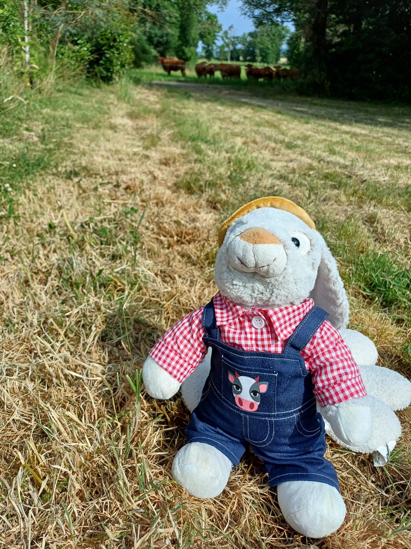 Doudou Agriculteur vetement