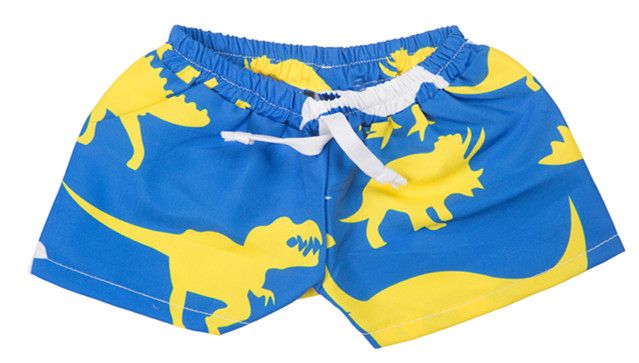 Short de bain "Jurassic-Plage" – pour les doudous prêts à plonger dans l’été