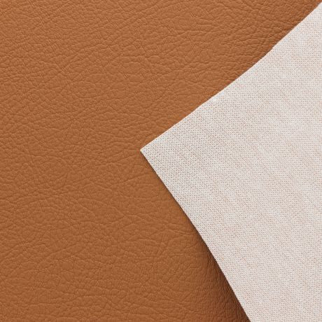 Simili cuir camel marron