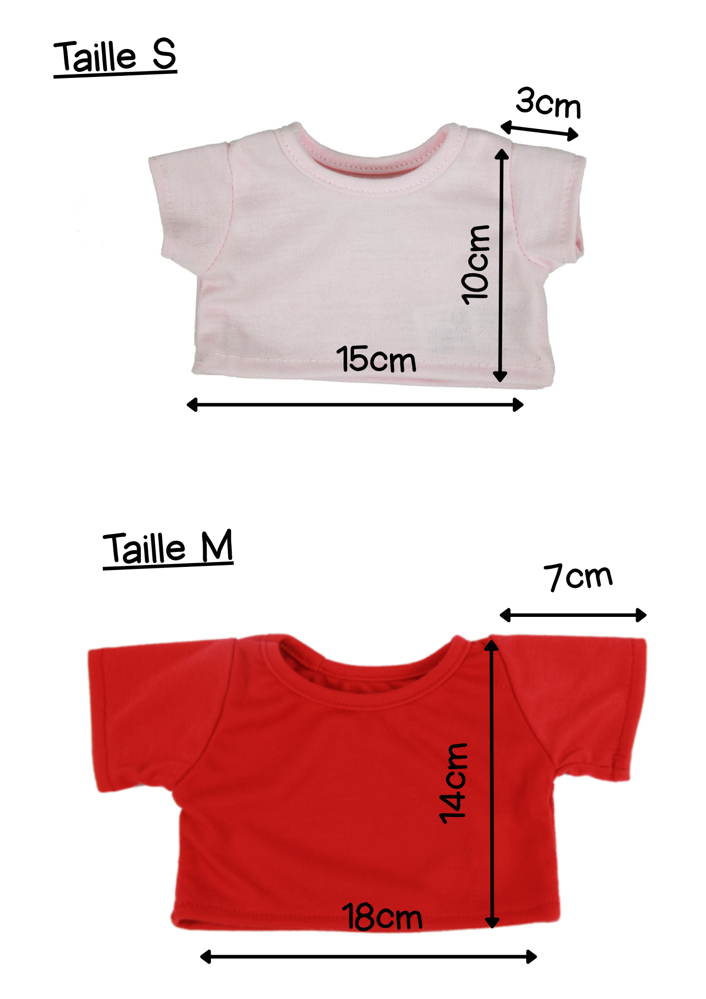 T-shirt Personnalisé – le basique qui porte fièrement le nom de ton doudou