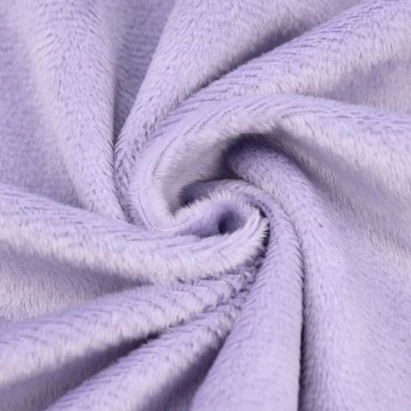 Tissu doux violet peluche