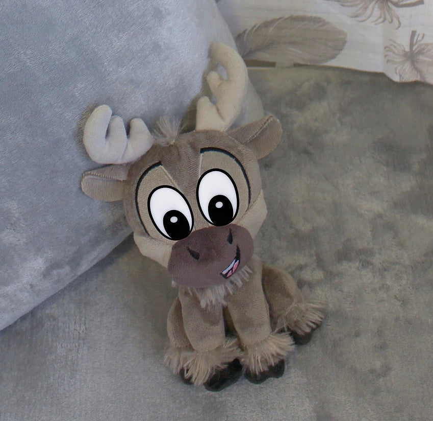 Yeux plastique securité peluche elan