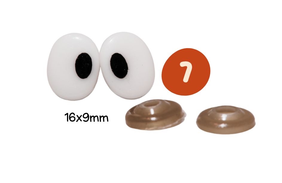 Yeux securite blanc noir etonnement