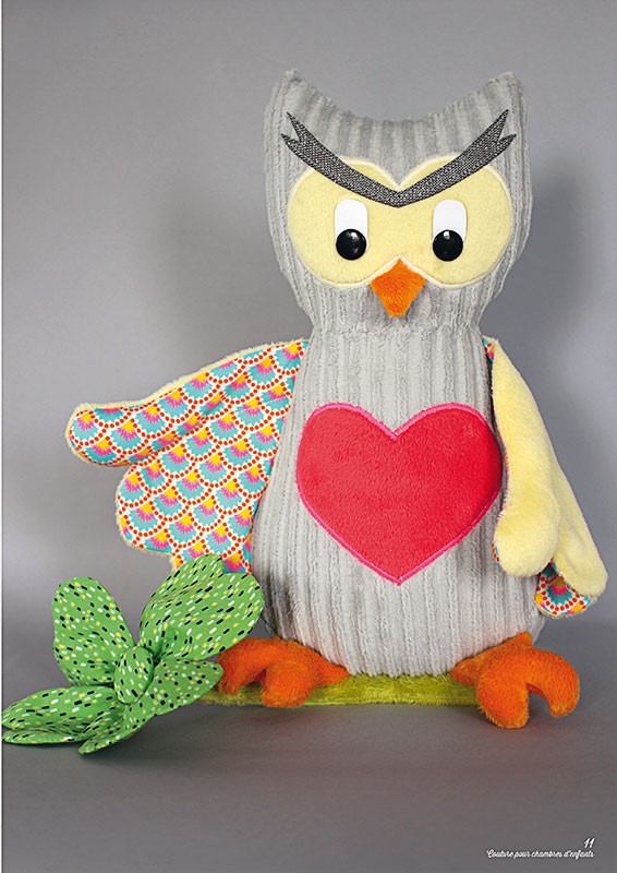hiboux couture enfant