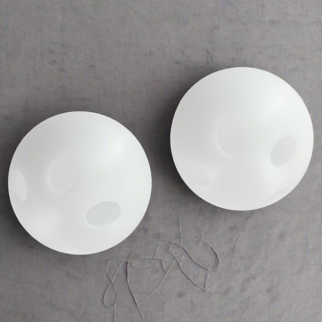 double grelots pour doudous troues plastique rond