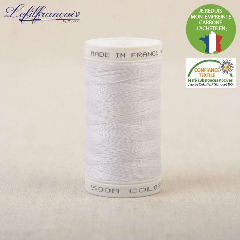fil-polyester-500m - grosse bobine economique couture universelle