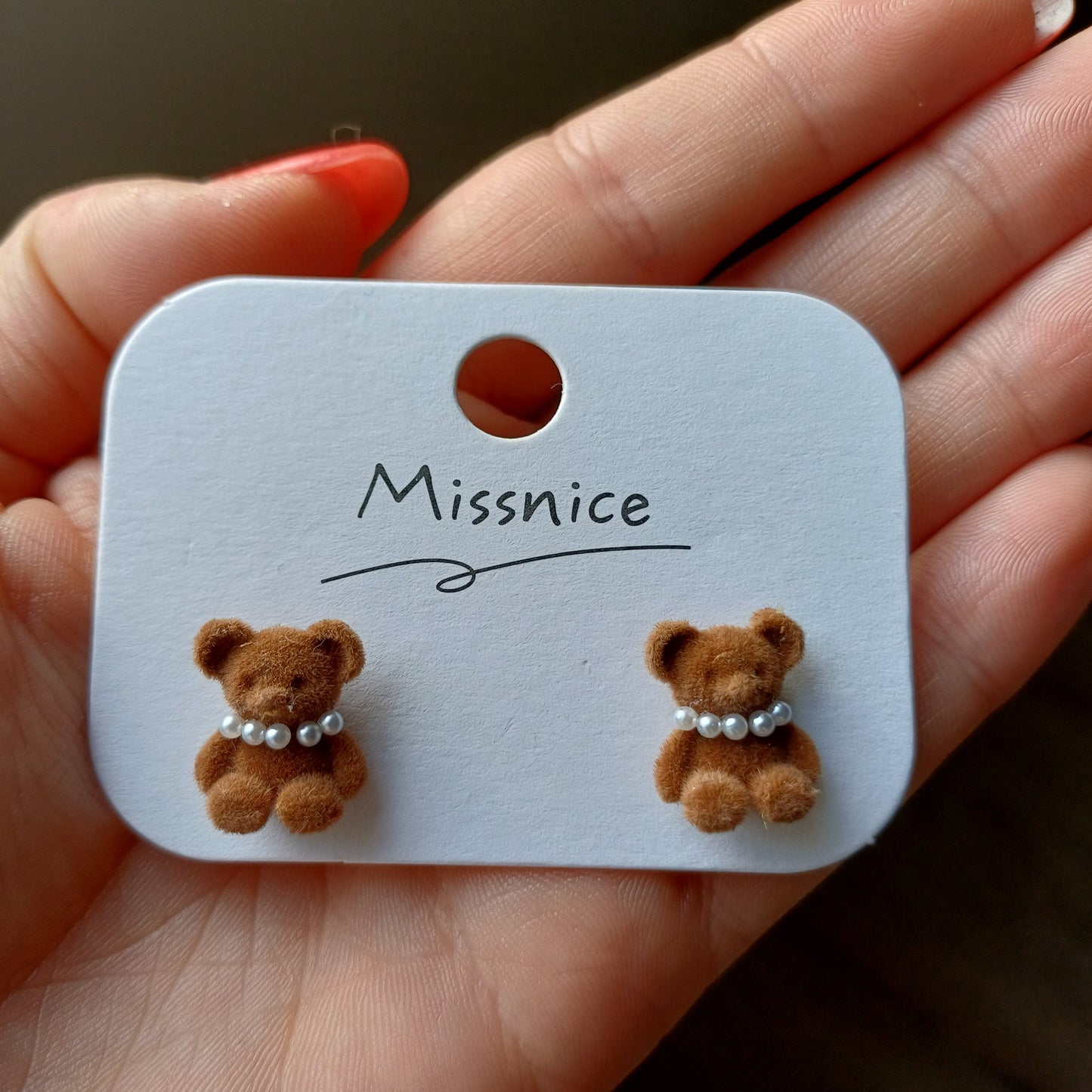 Boucles d’oreilles Nounours – 4 modèles