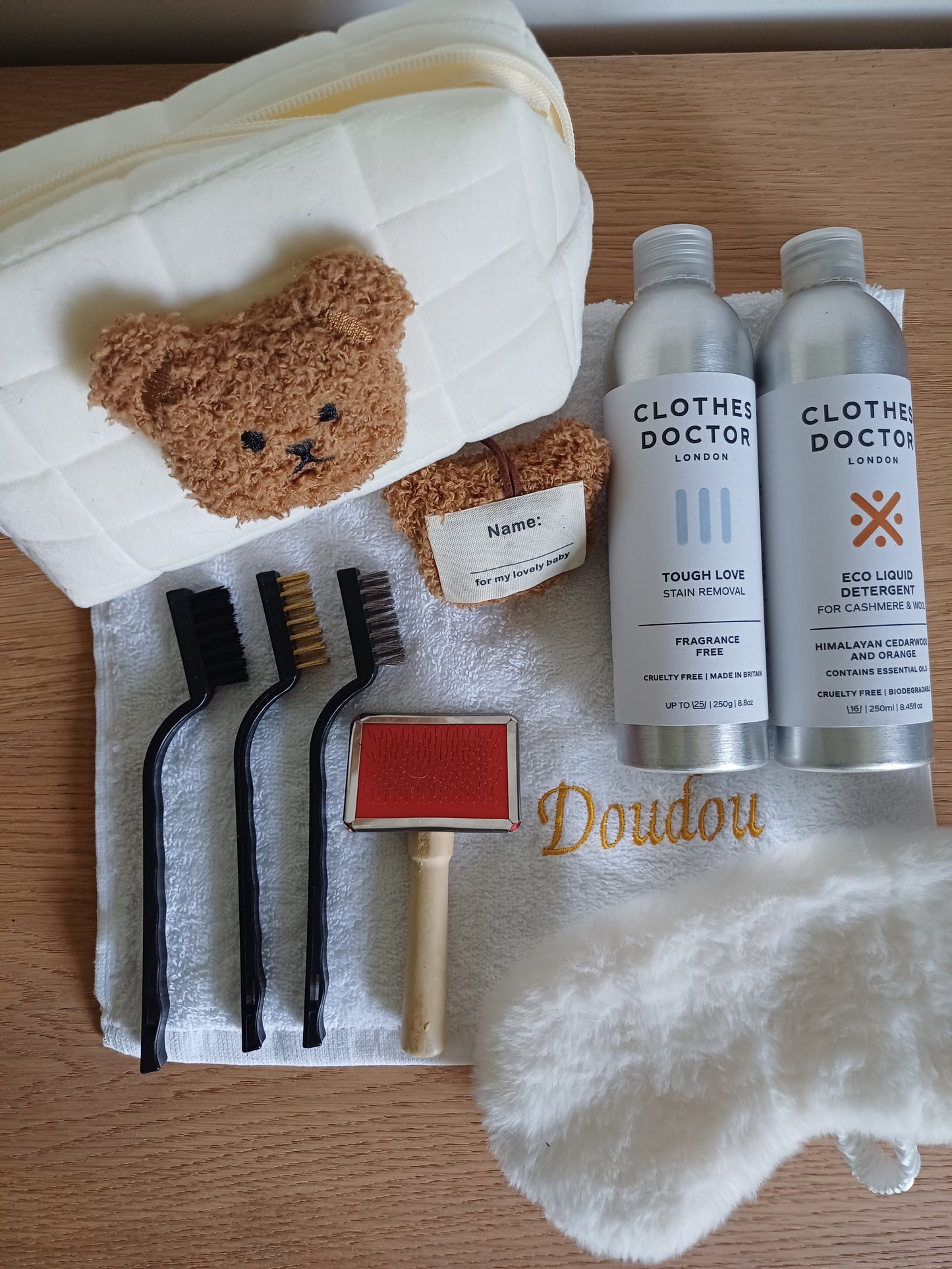 KIT Bain & Beauté– La trousse de premiers soins pour Doudou