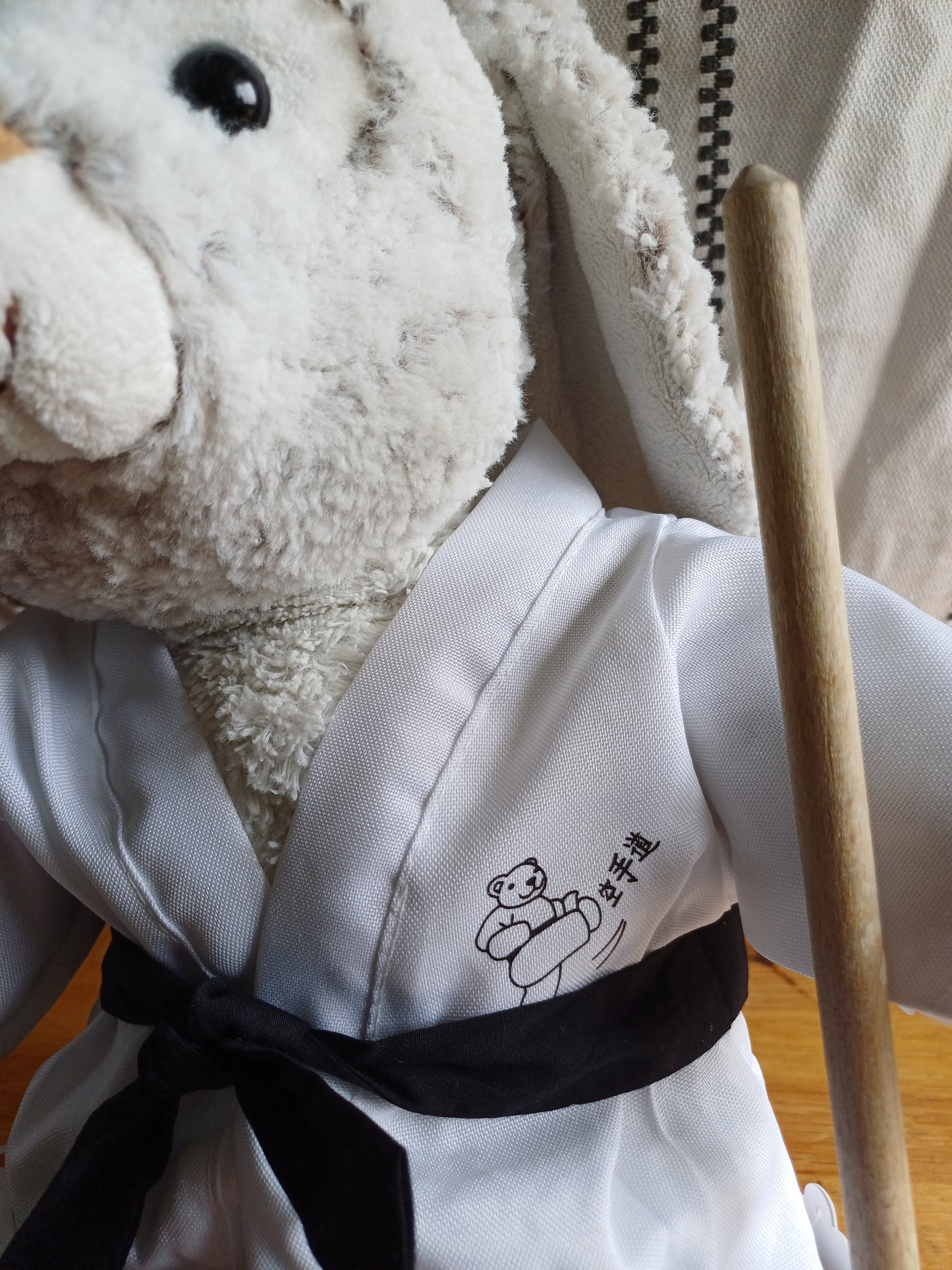 La tenue "Karate Doudou" – pour les peluches qui ont la force tranquille