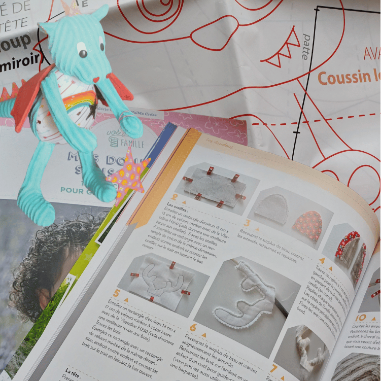 Ouvrages avec patrons doudous