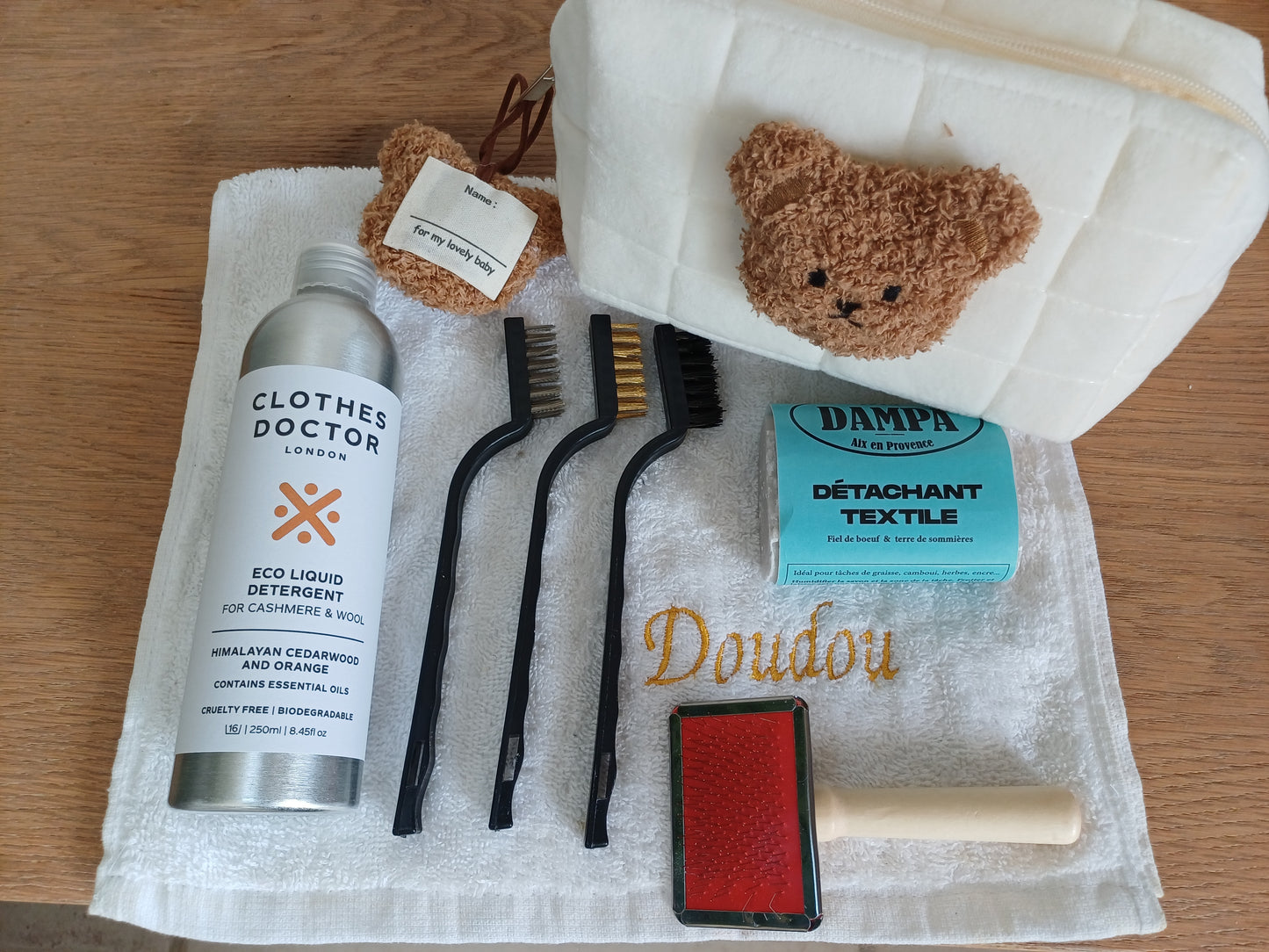 KIT Bain & Beauté– La trousse de premiers soins pour Doudou - Spéciale Noël !!