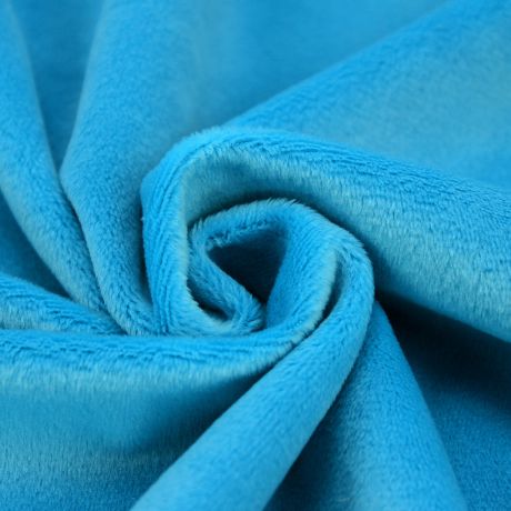 Tissu Minky pour Doudous et Peluches - Kullaloo - BLEU profond