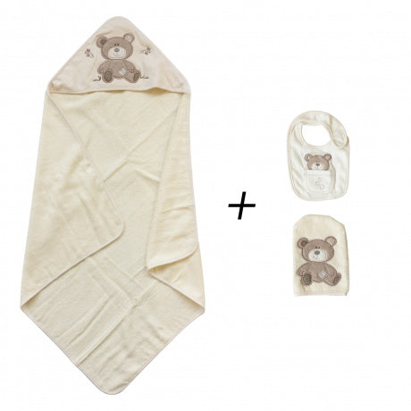 sortie de bain bébé, bavoir personnalisé, cadeau bébé personnalisé