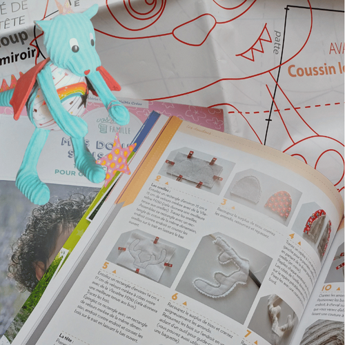Livre patron couture fabriquer un doudou