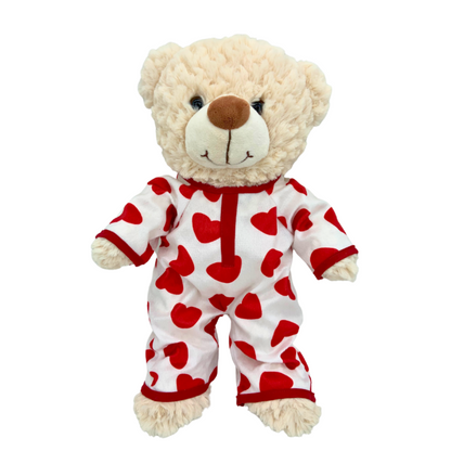 Pijama ours coeur nounours