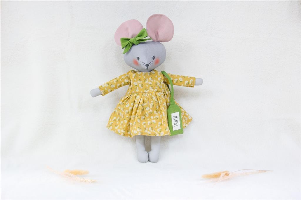 Tissu doudou à coudre – Minny Robe