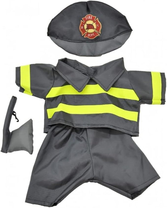 La tenue "Petit Pompier" – pour doudous prêts à éteindre tous les chagrins