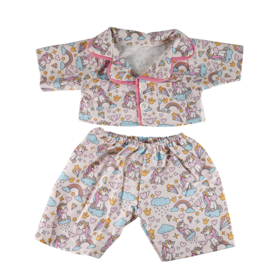 Le Pyjama "Arc-en-Doudou" – pour les Doudous en quête de câlins colorés