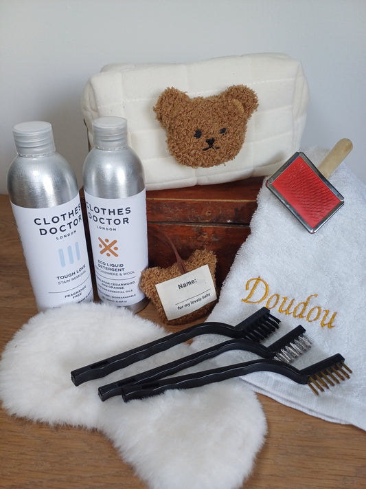 KIT Bain & Beauté– La trousse de premiers soins pour Doudou