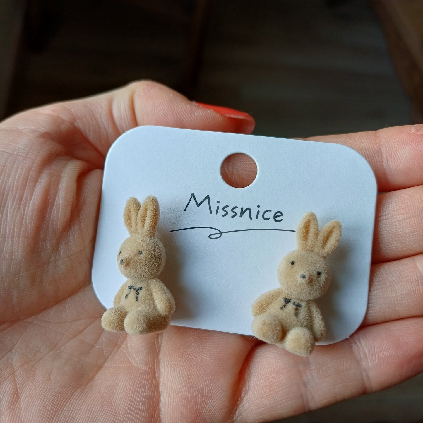 Boucles d’oreilles Nounours – 4 modèles