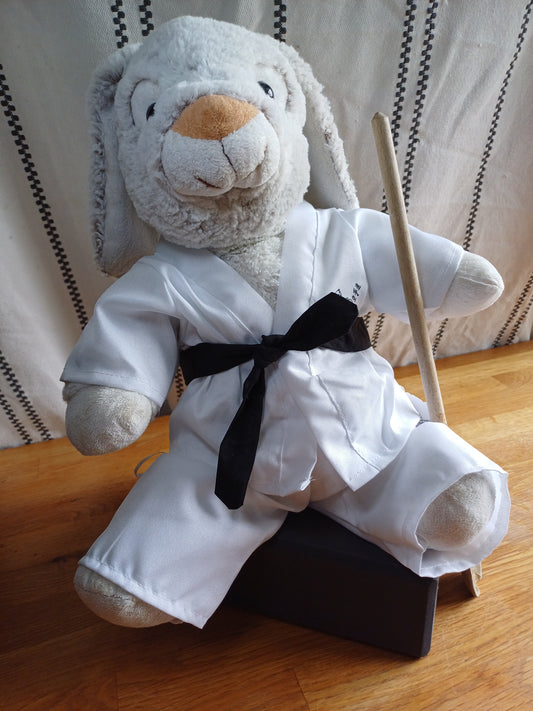 La tenue "Karate Doudou" – pour les peluches qui ont la force tranquille