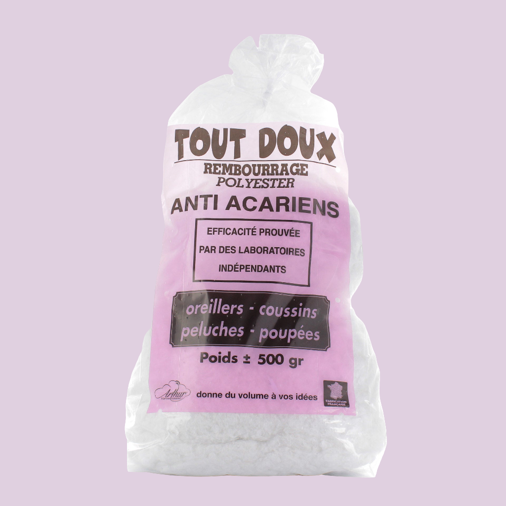 sac ouate polyester doudou 500 g made in france