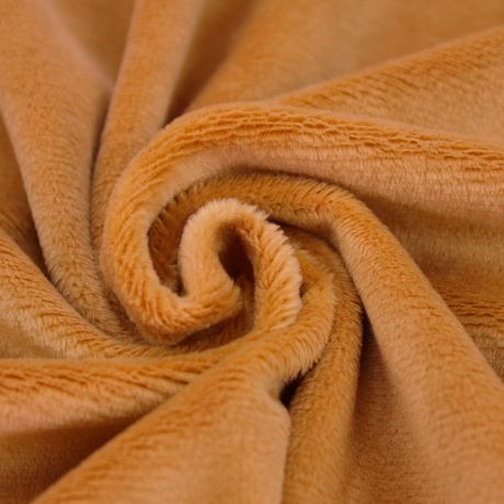 tissu doux couleur camel oeko tex