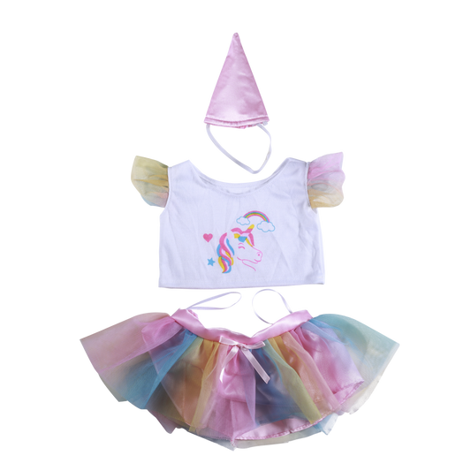 La tenue "Licorne Arc-en-Ciel" – pour les doudous qui assument leur magie